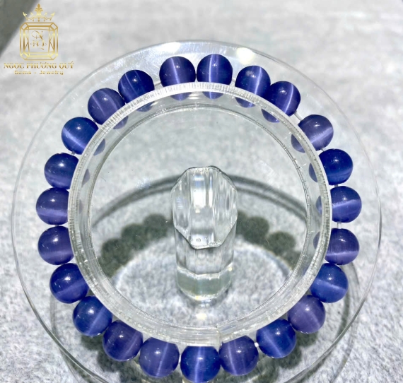 Vòng chuỗi mắt mèo Opal