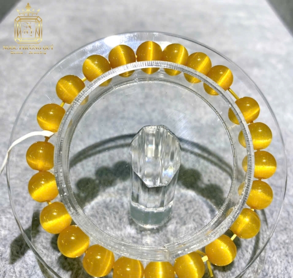 Vòng chuỗi mắt mèo Opal