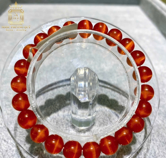 Vòng chuỗi mắt mèo Opal