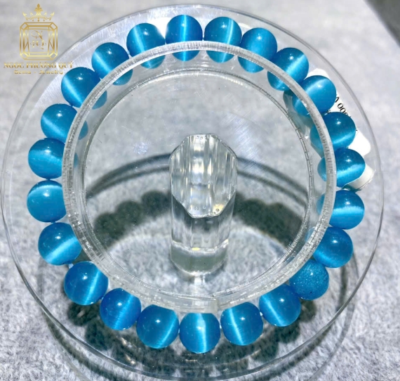 Vòng chuỗi mắt mèo Opal