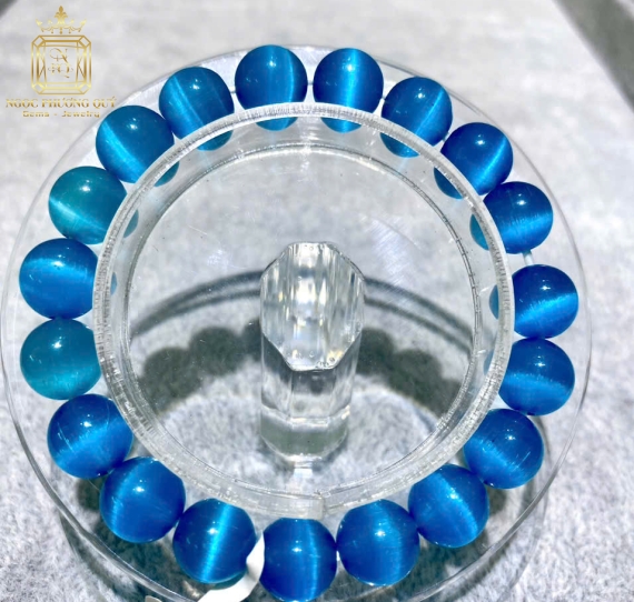 Vòng chuỗi mắt mèo Opal