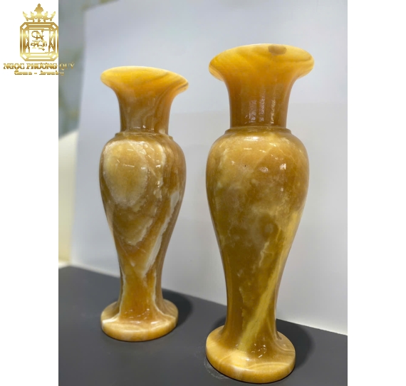 Cặp lục bình Ngọc hoàng long. cao 30cm 