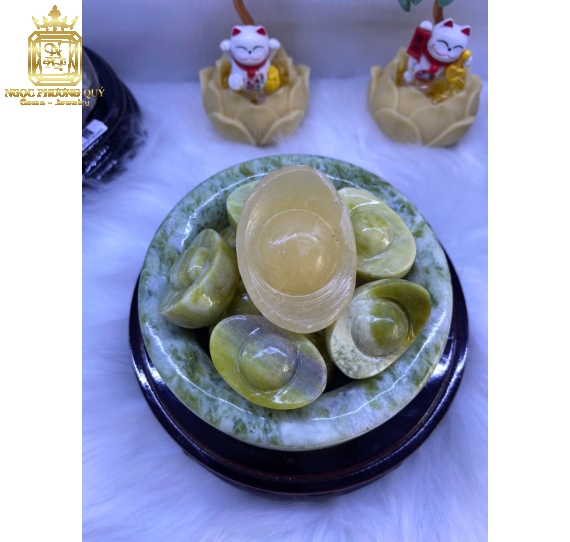 Bát tụ bảo serpentine