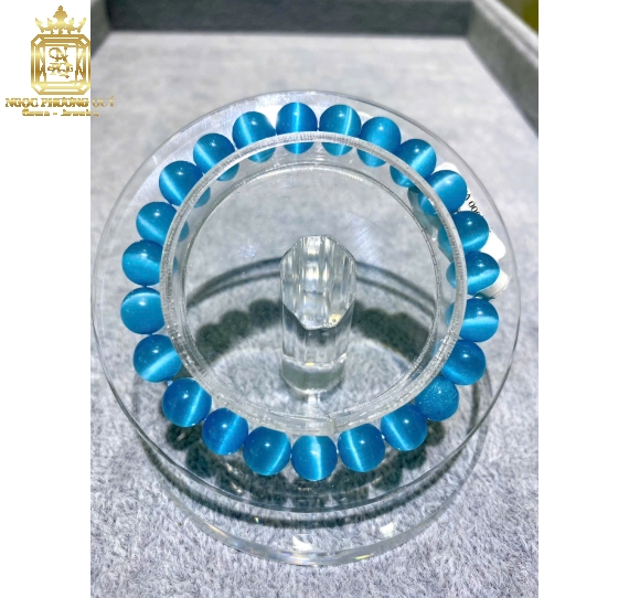 Vòng chuỗi mắt mèo Opal