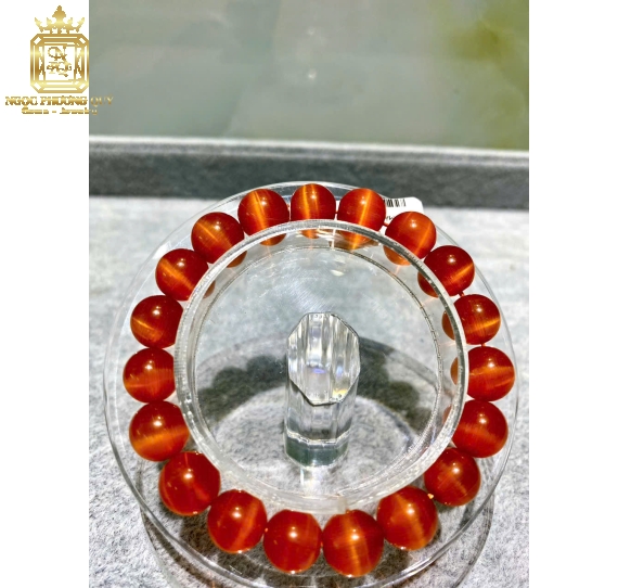 Vòng chuỗi mắt mèo Opal